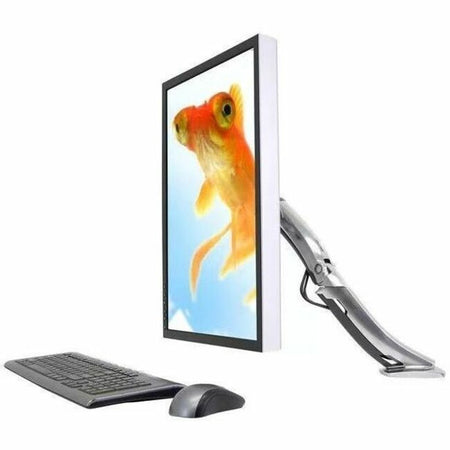 Lenovo Ergotron MX Mounting Arm for LCD Display, All-in-One Computer, Monitor, Display, TV, LCD Monitor - Polished Aluminum - Landscape/Portrait - 78001438