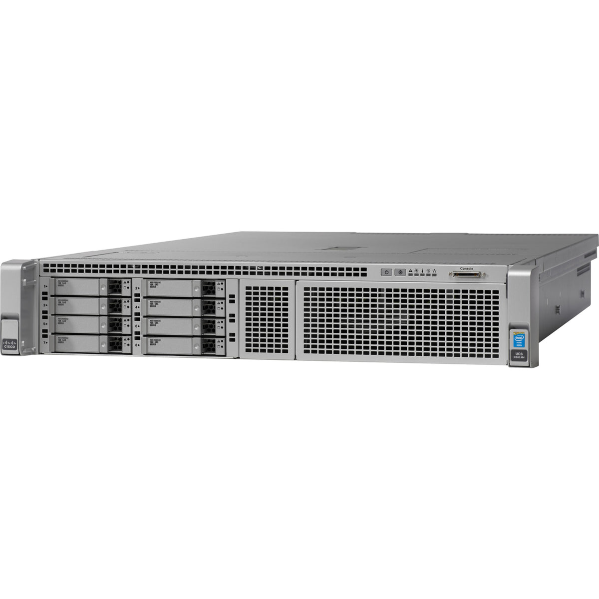 Cisco C240 M4 2U Rack Server - 2 x Intel Xeon E5-2680 v3 2.50 GHz - 256 GB RAM - Serial ATA Controller - UCS-SPL-C240M4-A1