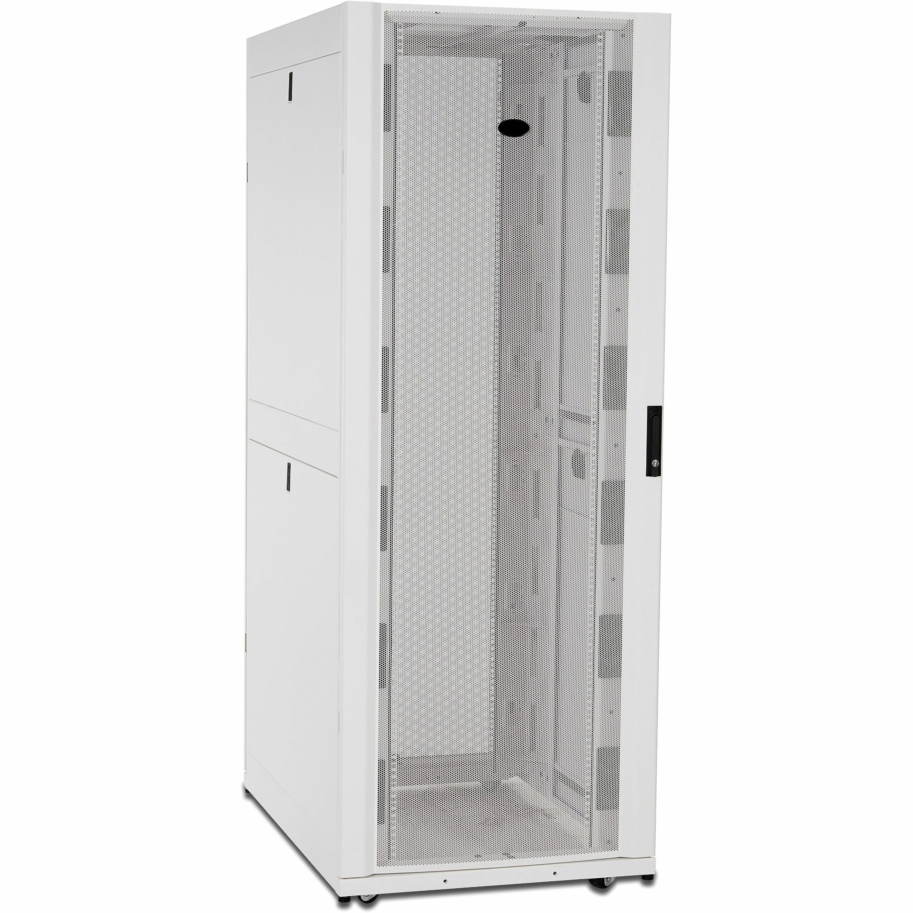 [TAA, BAA_COTS] APC NetShelter SX, Server Rack Enclosure, 42U, White, 2258H x 750W x 1070D mm - AR3150W