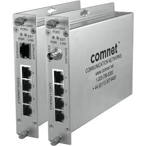 ComNet CopperLine CLFE4+1SMSPOEU Ethernet Switch - CLFE4+1SMSPOEU