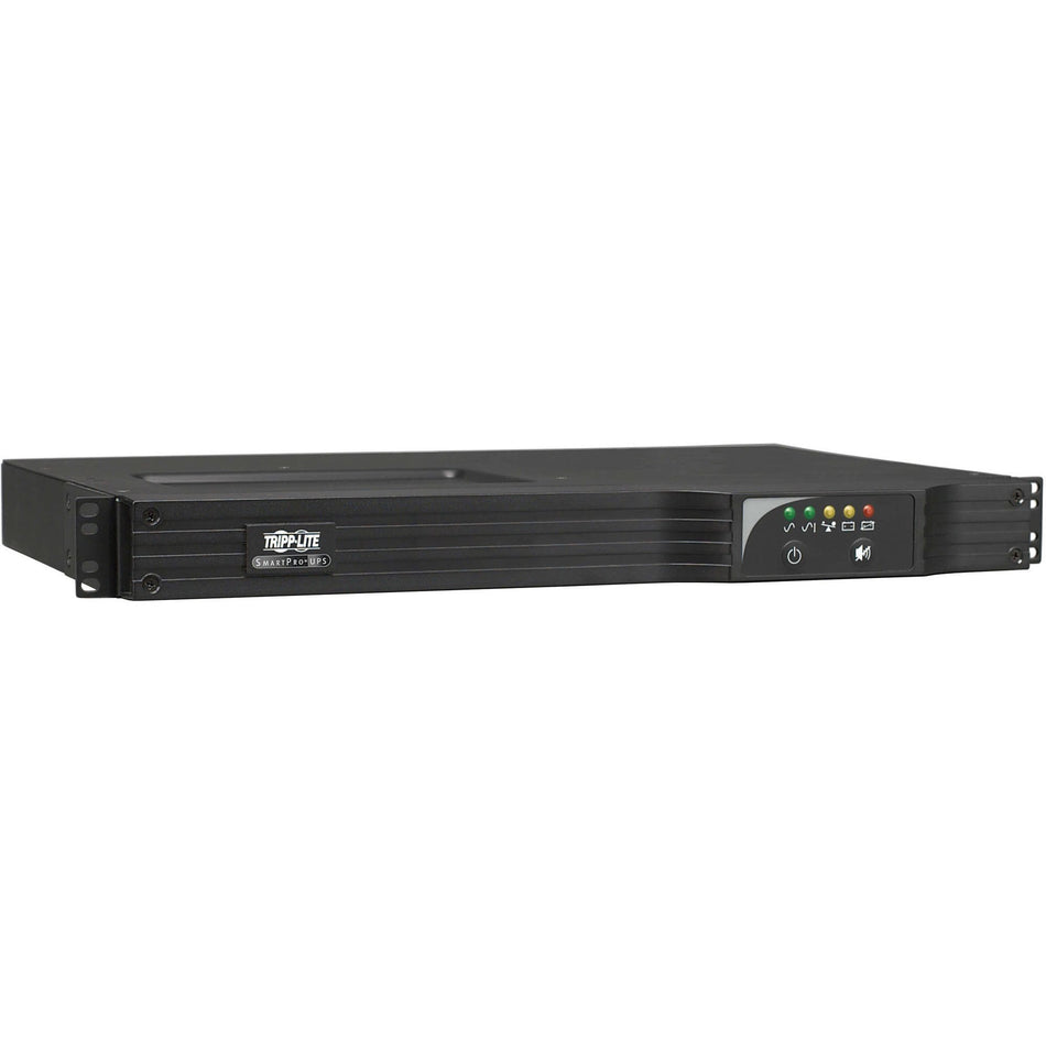 Tripp Lite by Eaton UPS SmartPro 120V 1kVA 800W Line-Interactive Sine Wave UPS 1U Rack/Vertical WEBCARDLX Network Interface USB DB9 6 Outlets - SMART1000RM1UN