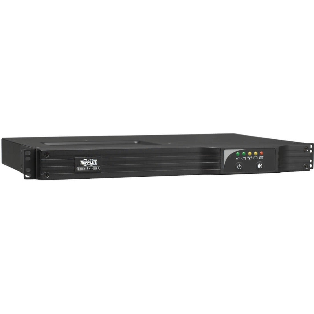 Tripp Lite by Eaton UPS SmartPro 120V 750VA 600W Line-Interactive Sine Wave UPS 1U Rack/Vertical Pre-installed WEBCARDLX Network Interface USB DB9 Serial - SMART750RM1UN