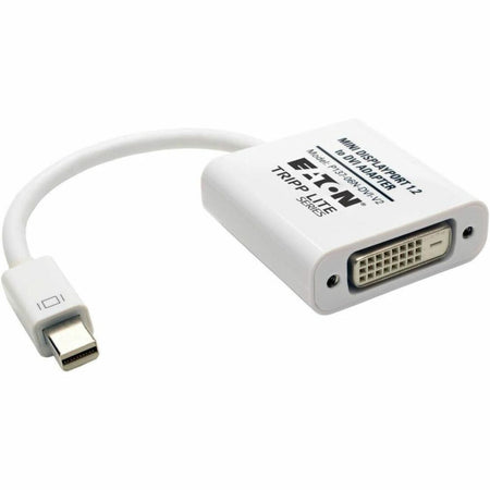 Eaton Tripp Lite Series Keyspan Mini DisplayPort to DVI Active Adapter Video Converter, DP ver 1.2 (M/F), 6-in. (15.24 cm) - P137-06N-DVI-V2