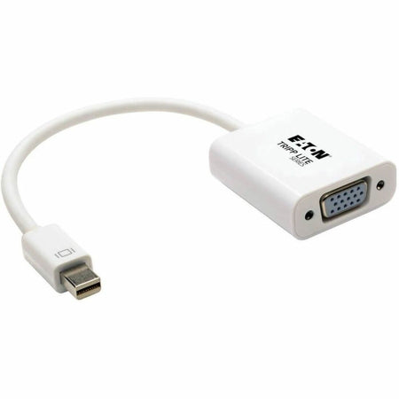 Eaton Tripp Lite Series Keyspan Mini DisplayPort to Active VGA Adapter, Video Converter, DP1.2, (M/F), White, 6-in. (15.24 cm) - P137-06N-VGA-V2