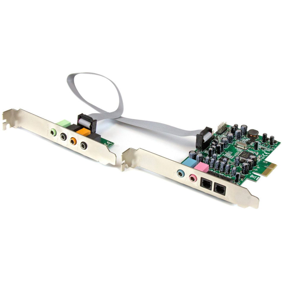 StarTech.com 7.1 Channel Sound Card - PCI Express - 24-bit - 192KHz - PEXSOUND7CH