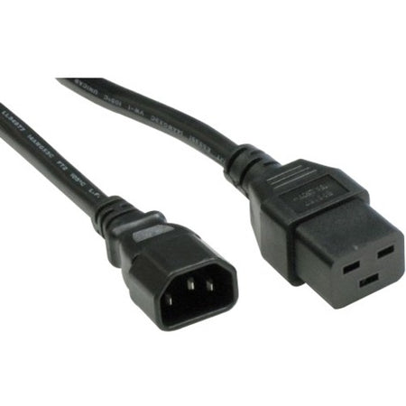 Unirise Standard Power Cord - PWCD-C14C19-15A-07F-BLK