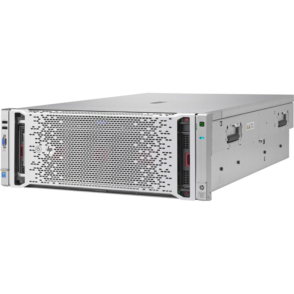 HPE ProLiant DL580 G9 4U Rack Server - 2 x Intel Xeon E7-8880 v3 2.30 GHz - 128 GB RAM - 12Gb/s SAS Controller - 793309-S01