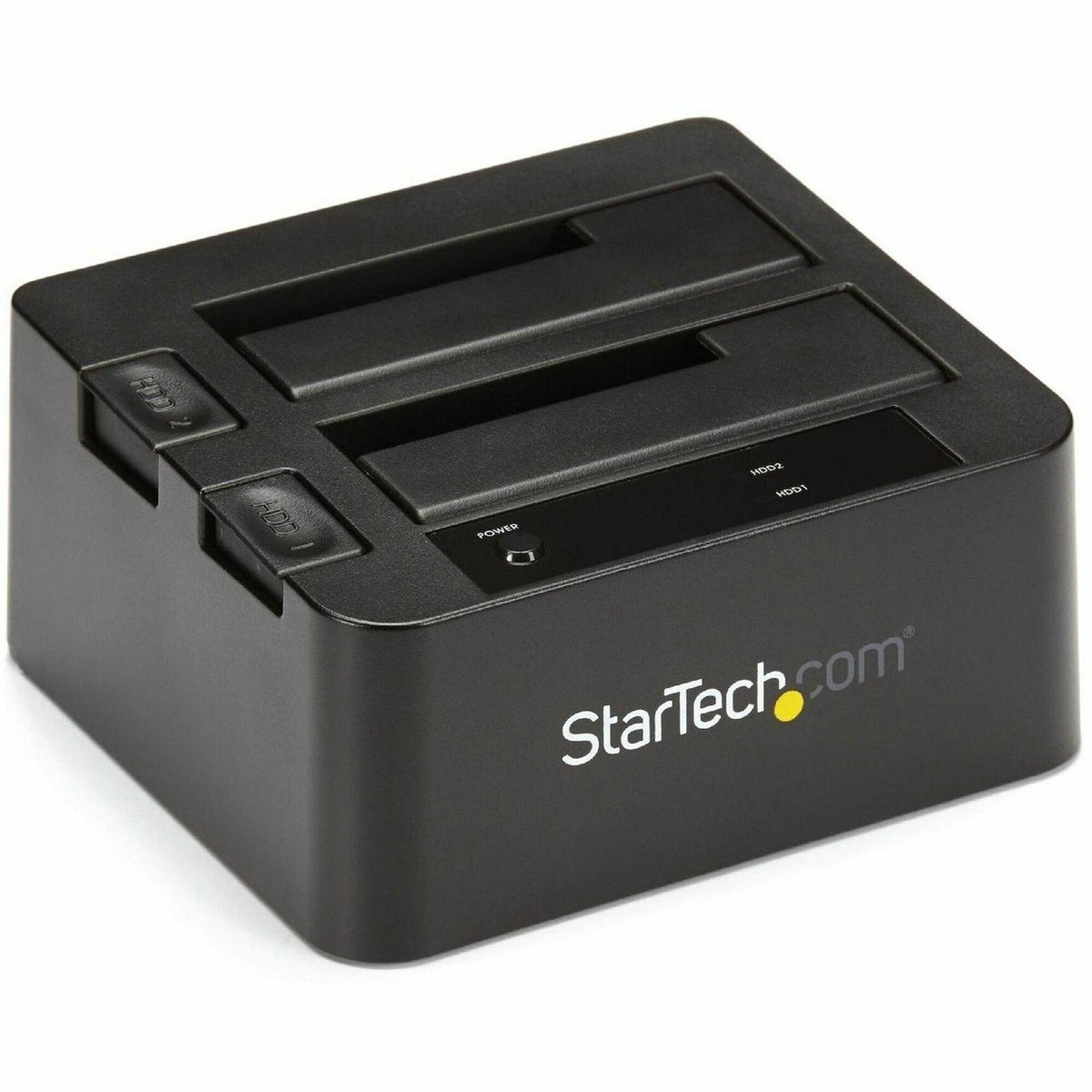 StarTech.com Dual-Bay USB 10Gbps to SATA Hard Drive Docking Station, 2.5/3.5" SATA I/II/III, SSD/HDD Dock, USB Hard Drive Bay, Top-Loading - SDOCK2U313