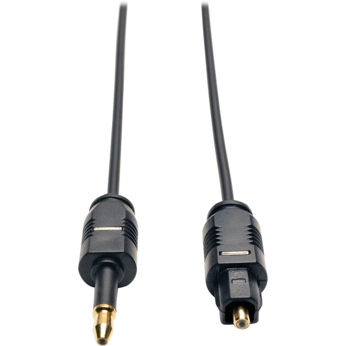 Eaton Tripp Lite Series Ultra Thin Toslink to Mini Toslink Digital Optical SPDIF Audio Cable, 2M (6.56 ft.) - A104-02M