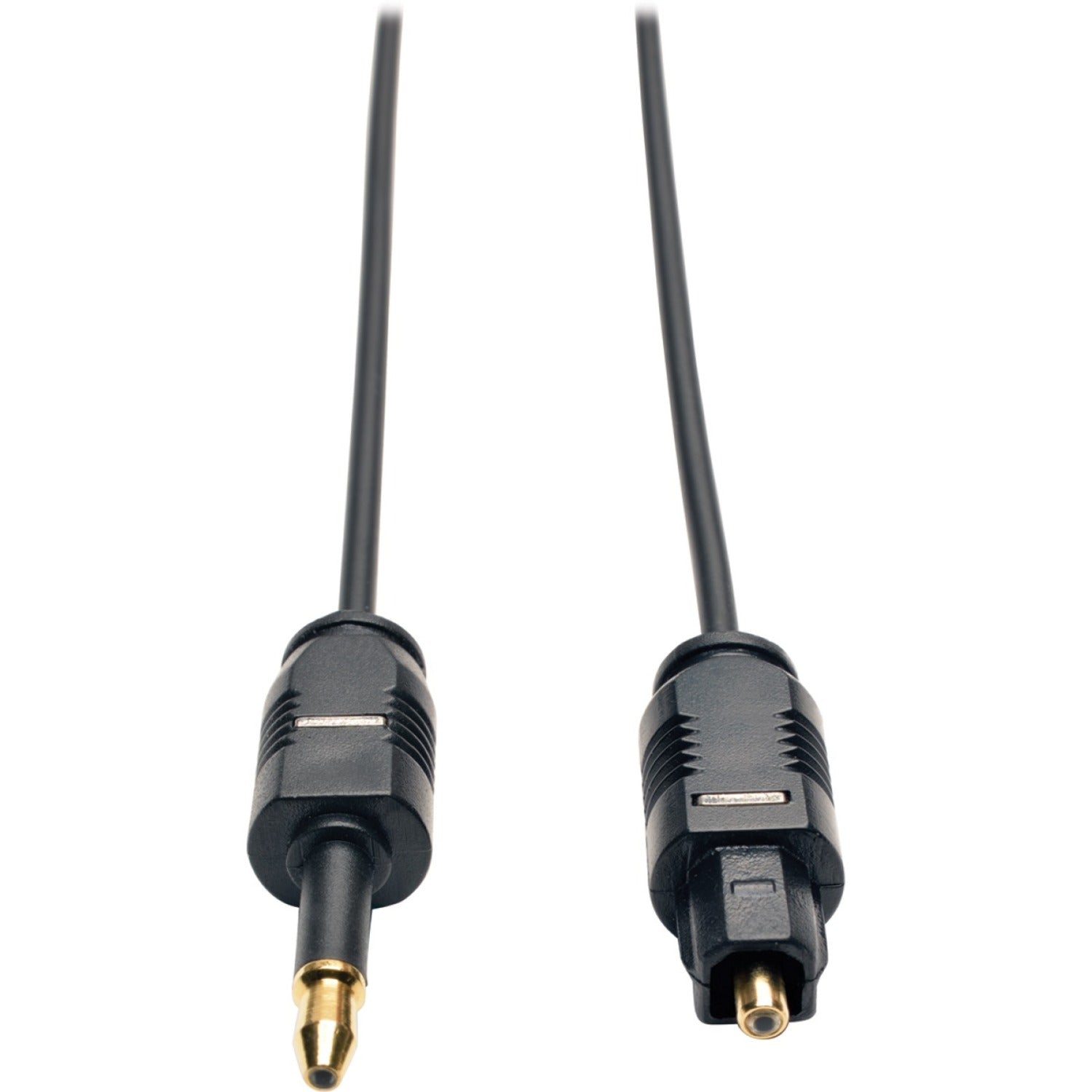 Eaton Tripp Lite Series Ultra Thin Toslink to Mini Toslink Digital Optical SPDIF Audio Cable, 2M (6.56 ft.) - A104-02M