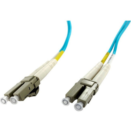 LC/LC Multimode Duplex OM4 50/125 Fiber Optic Cable 11m - TAA Compliant - AXG94386