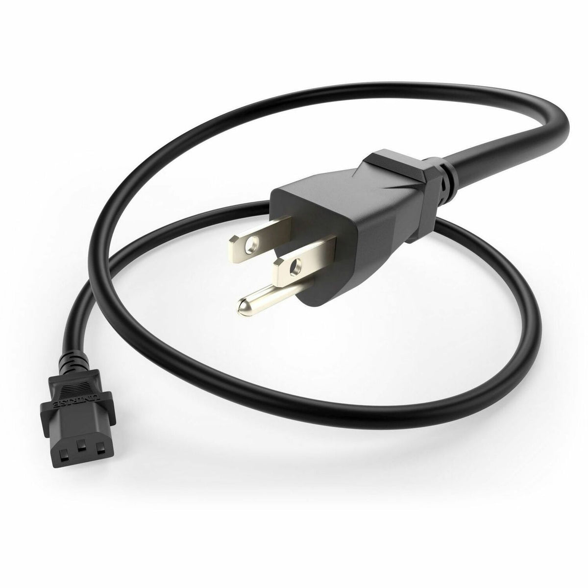 Unirise Standard Power Cord - PWCD-515PC13-10A-06F-BLK