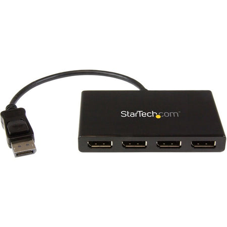 StarTech.com 4-Port DisplayPort 1.2 Splitter, DisplayPort to 4x DP Multi-Monitor Adapter, Quad 1080p 60Hz Computer MST Hub, Windows Only - MSTDP124DP