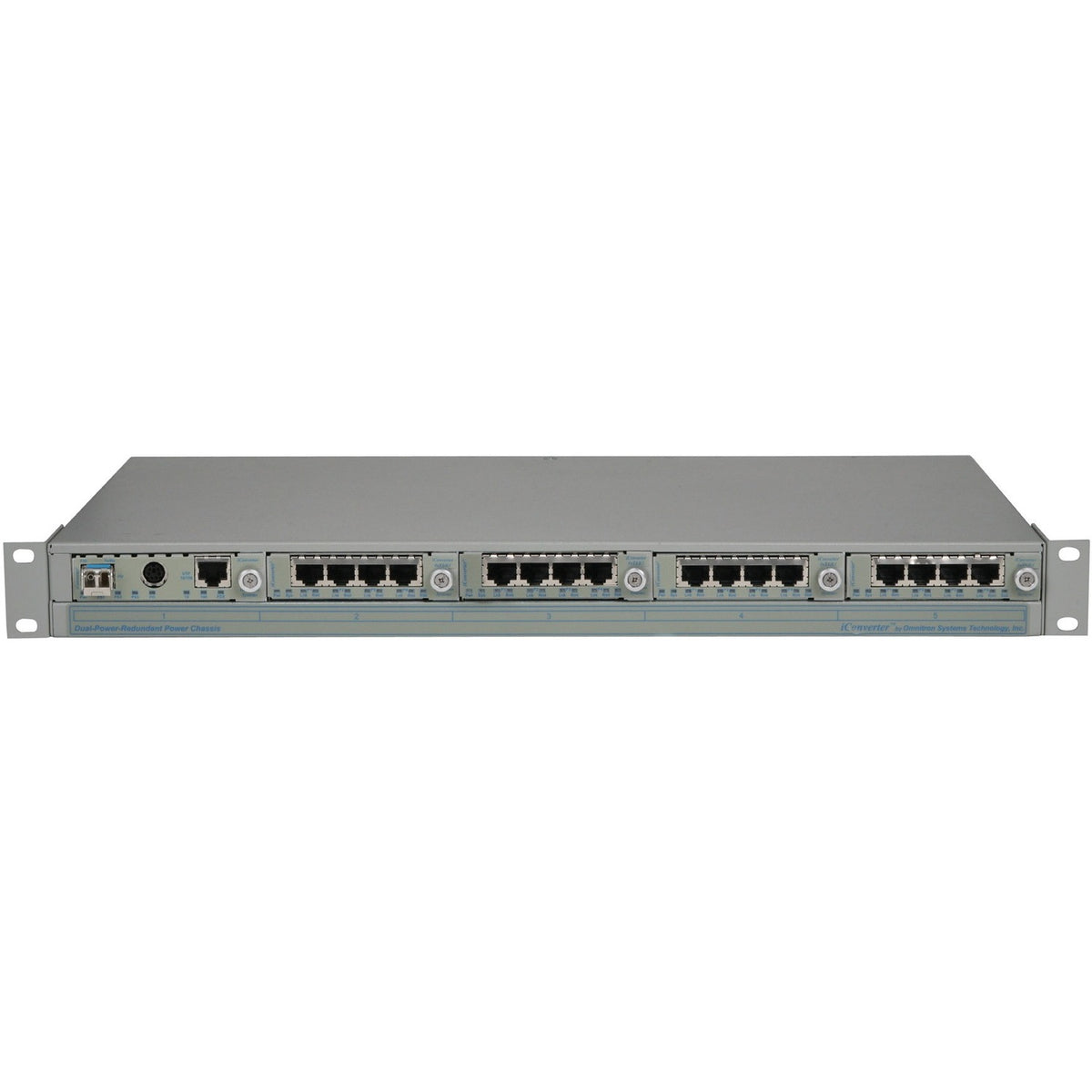 Omnitron Systems Managed T1/E1 Multiplexer - 2421-1-21