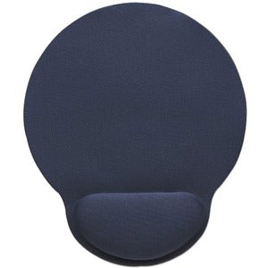 Wrist Gel Support Pad and Mouse Mat, Blue, 241 × 203 × 40 mm, non slip base, Lifetime Warranty - 434386