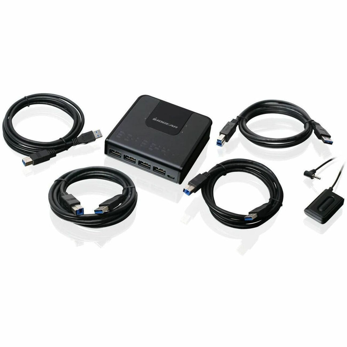IOGEAR 4x4 USB 3.0 Peripheral Sharing Switch - GUS434