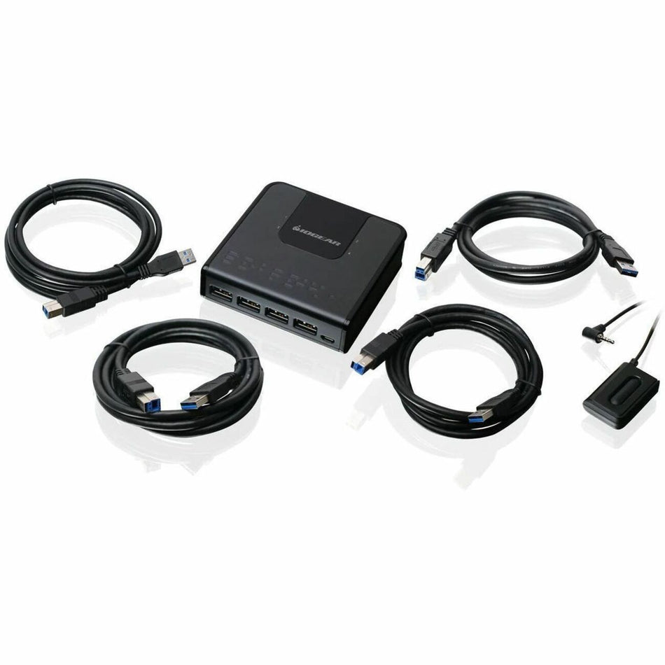 IOGEAR 4x4 USB 3.0 Peripheral Sharing Switch - GUS434