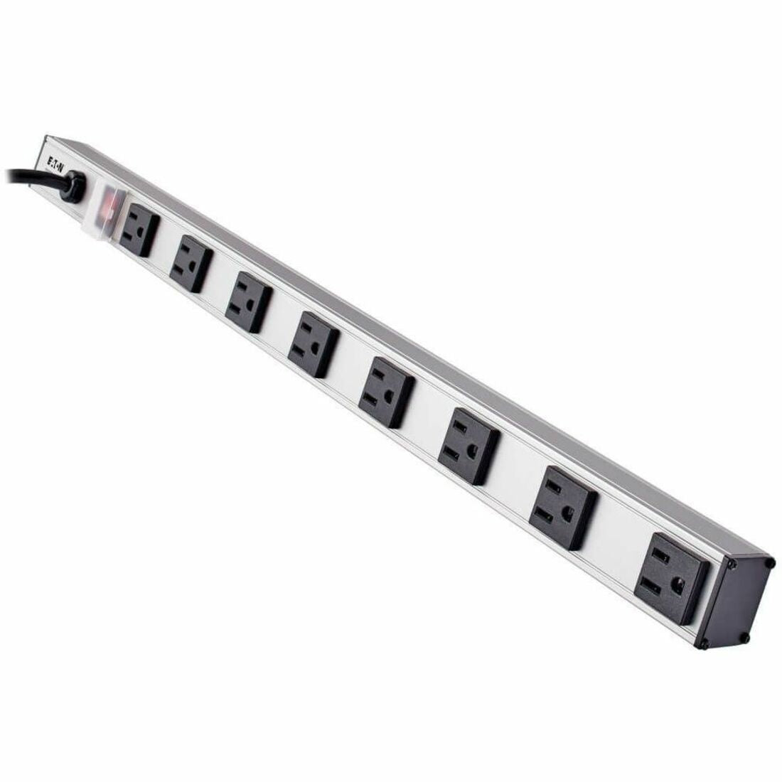 Tripp Lite by Eaton 8-Outlet Vertical Power Strip 120V 15A 10 ft. (3.05 m) Cord 5-15P 24 in. - PS240810
