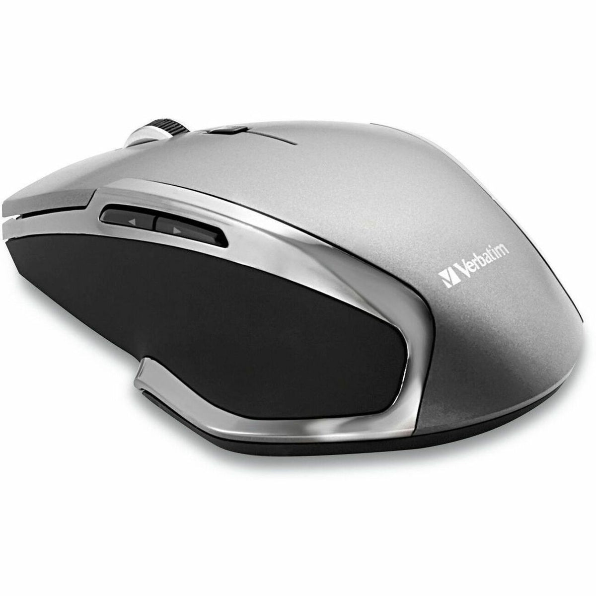 Verbatim Wireless Notebook 6-Button Deluxe Blue LED Mouse - Graphite - 98621