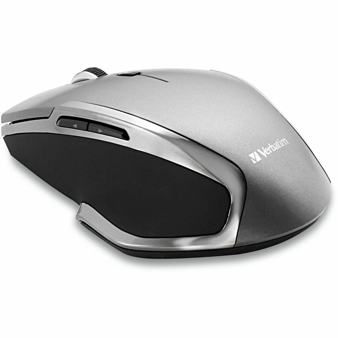 Verbatim Wireless Notebook 6-Button Deluxe Blue LED Mouse - Graphite - 98621