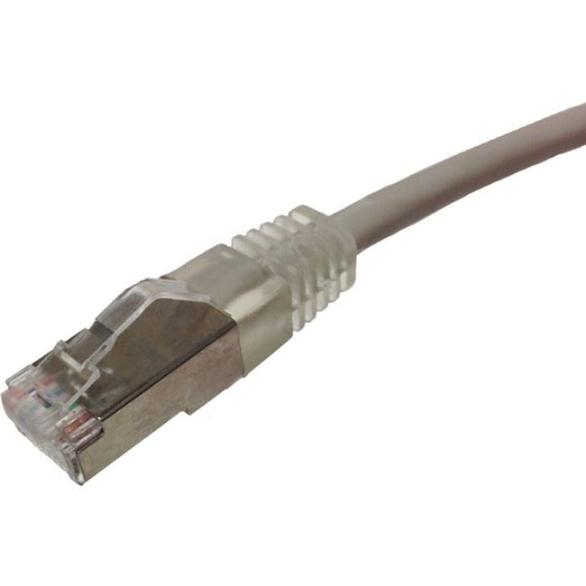 Weltron CAT6A STP Shielded Booted Patch Cable - 90-C6ABS-1WH