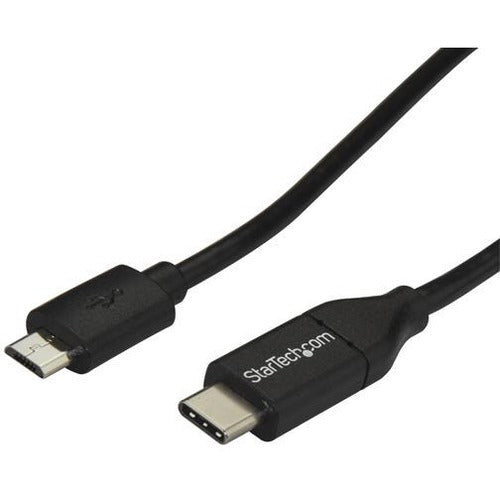 StarTech.com USB C to Micro USB Cable - 3 ft / 1m - USB 2.0 Cable - Micro USB Cord - Micro B USB C Cable - USB 2.0 Type C - USB2CUB1M