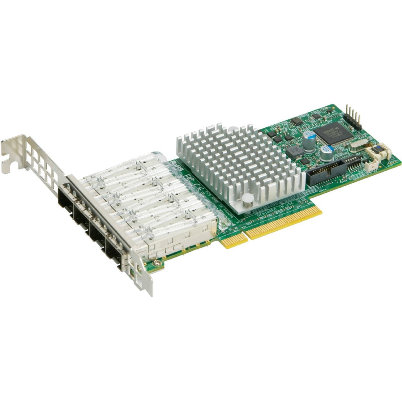 Supermicro 10Gigabit Ethernet Card - AOC-STG-I4S