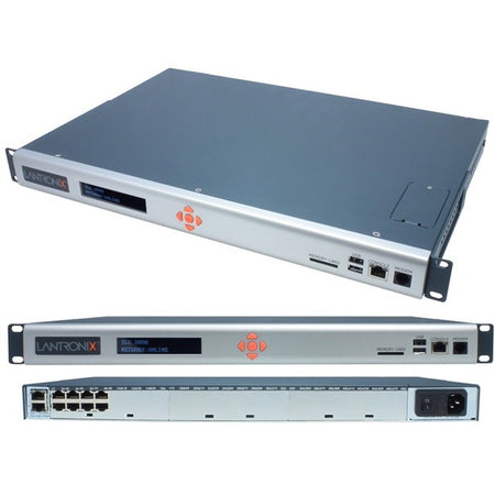 Lantronix SLC 8000 48 - Port Advanced Console Manager, Dual AC Power Supply, TAA - SLC80482201G