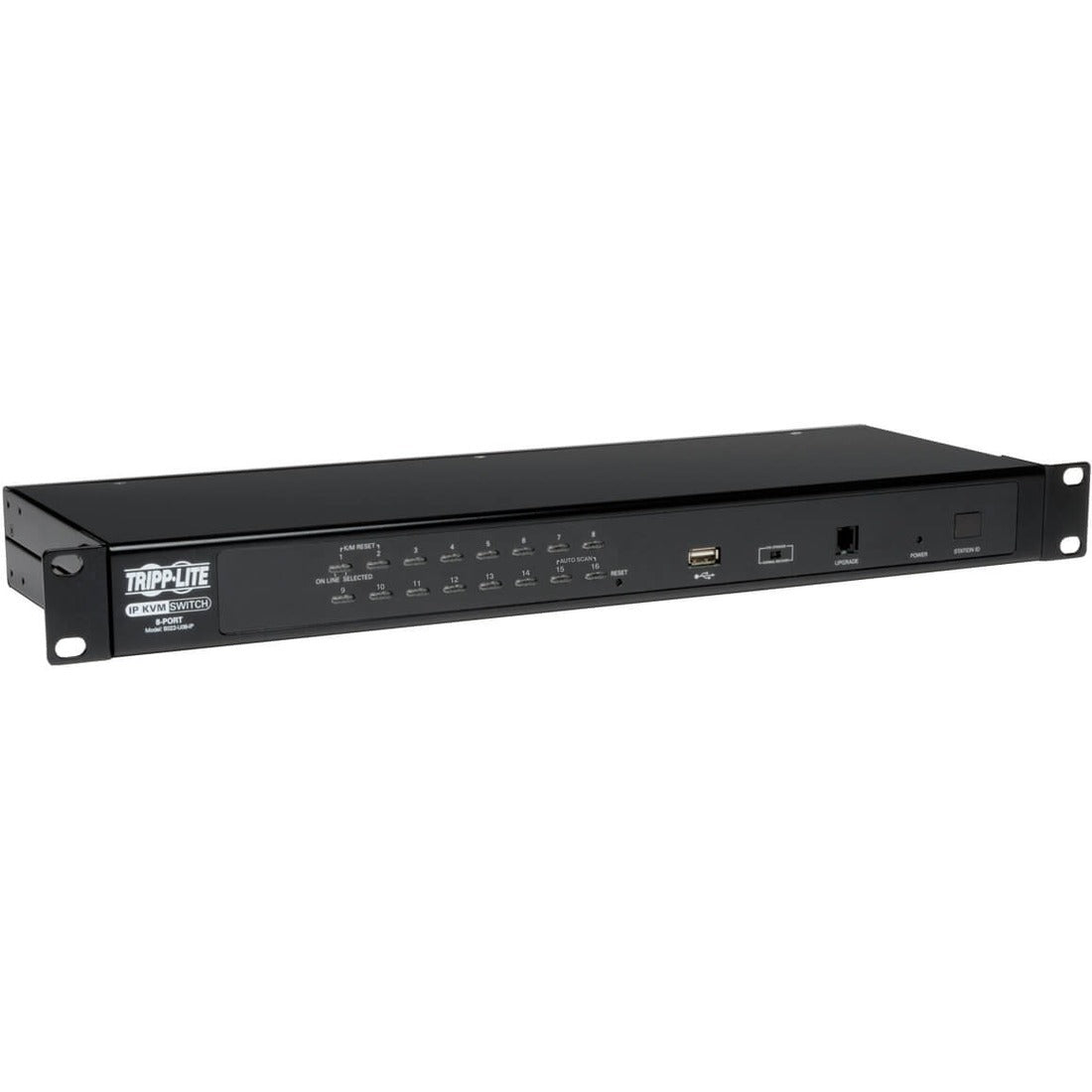 Tripp Lite by Eaton 16-Port Rackmount KVM Switch w/ Built in IP and On Screen Display 1U - B022-U16-IP