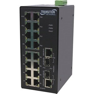 Transition Networks Managed Hardened Fast Ethernet Switch - SISTM1040-262D-LRT-B