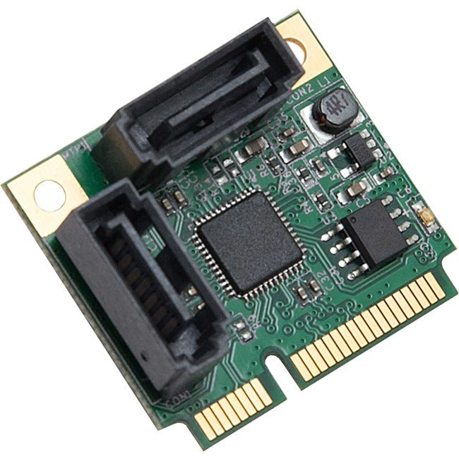 IO Crest Half Height 2 Port SATA III RAID Mini PCI-e 2.0 Card - SI-MPE40095