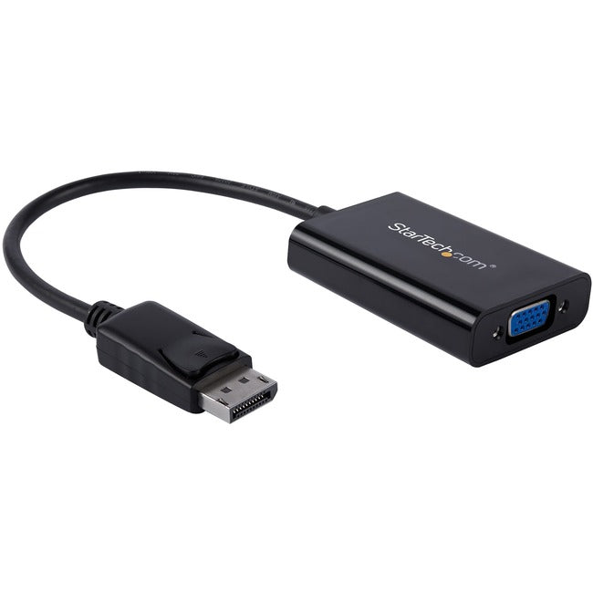 StarTech.com DisplayPort to VGA Adapter with Audio - DP to VGA Converter - 1920x1200 - DP2VGAA