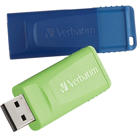 32GB Store 'n' Go USB Flash Drive - 2pk - Blue, Green - 99124