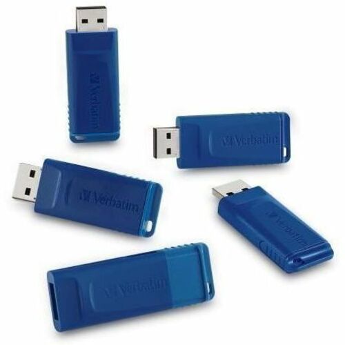 8GB USB Flash Drive - 5pk - Blue - 99121