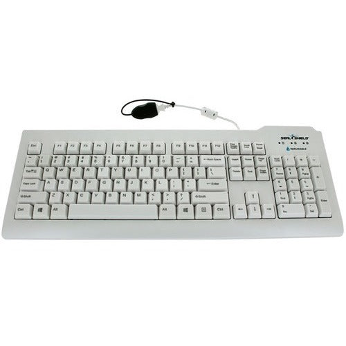Seal Shield Silver Seal Waterproof Keyboard - SSWKSV208UK - SSWKSV208UK