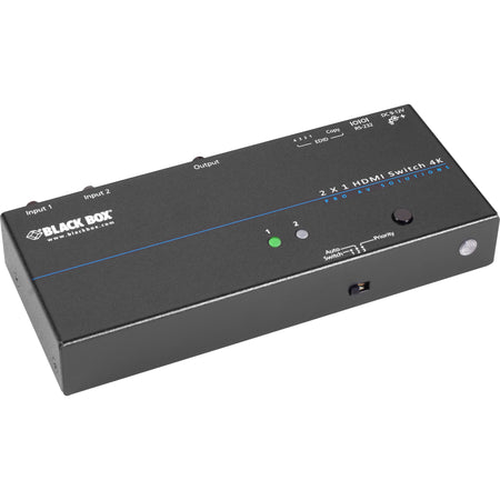 Black Box 4K HDMI Switch - 2 x 1 - VSW-HDMI2X1-4K