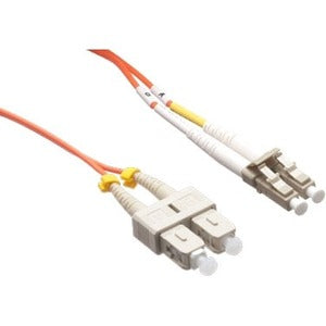 LC/SC Multimode Duplex OM2 50/125 Fiber Optic Cable 5m - TAA Compliant - AXG92679