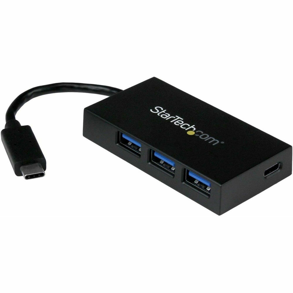 StarTech.com USB C Hub? 4 Port USB-C to USB-A (3x) and USB-C (1x)? Bus Powered USB Hub? USB Type C Hub? Port Expander - HB30C3A1CFB