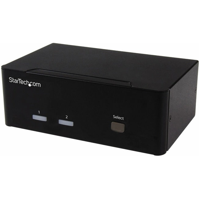 StarTech.com 2-port KVM Switch with Dual VGA and 2-port USB Hub - USB 2.0 - SV231DVGAU2A