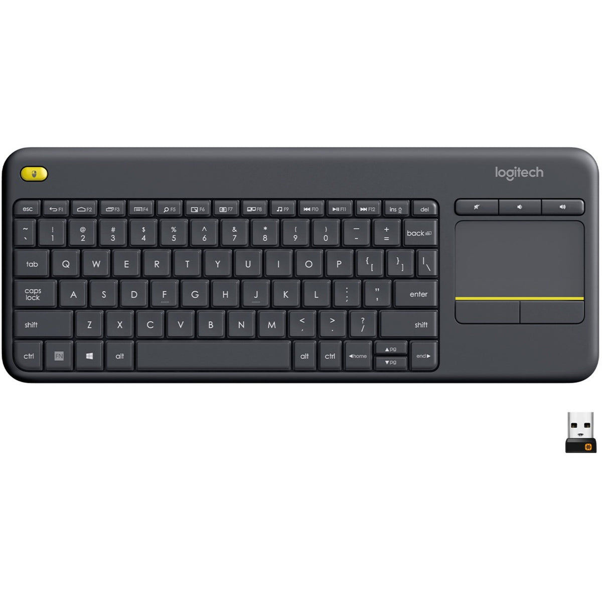 Logitech K400 Plus Touchpad Wireless Keyboard - 920-007119