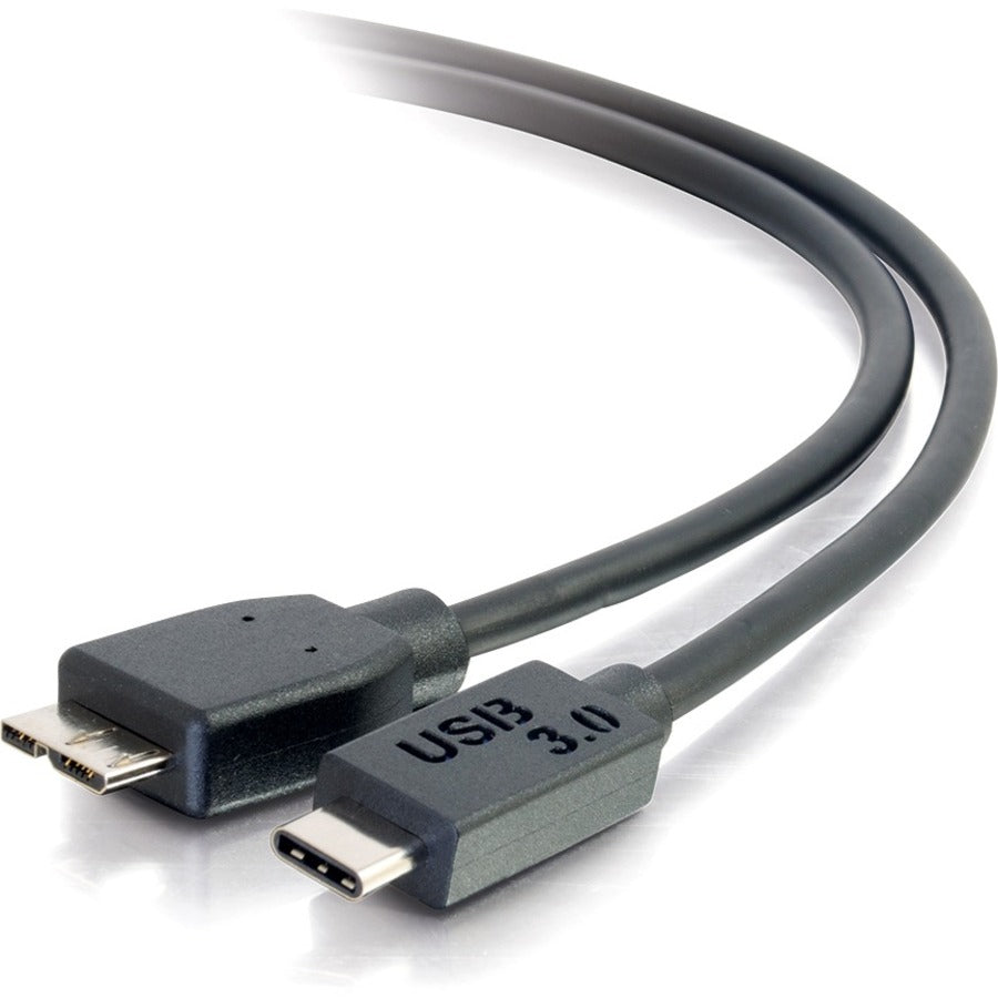 C2G 6ft USB C to USB Micro B Cable - USB 3.2 - 5Gbps - M/M - 28863