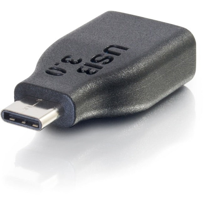 C2G USB C to USB A Adapter - USB C to USB Adapter - 5Gbps - Black - M/F - 28868