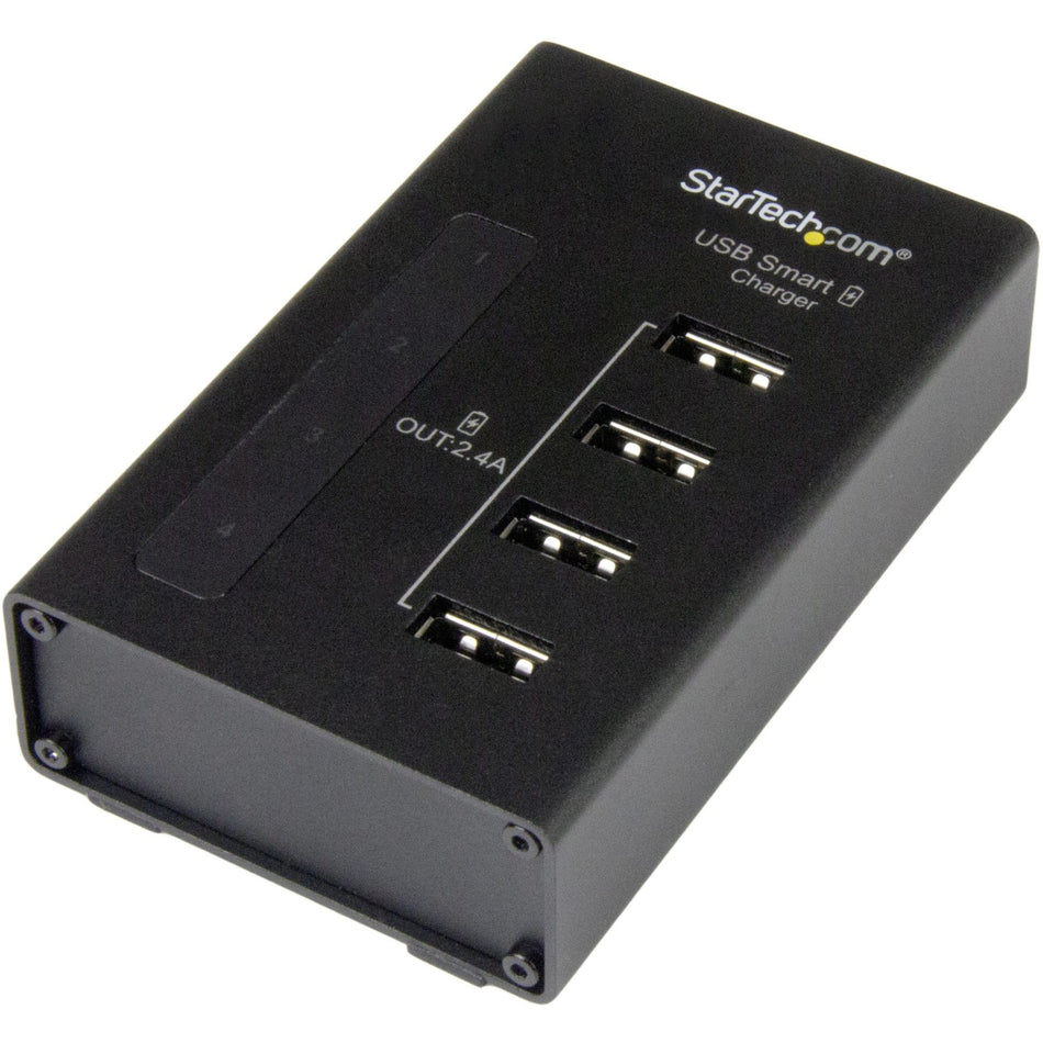 StarTech.com 4-Port Charging Station for USB Devices - 48W/9.6A - ST4CU424