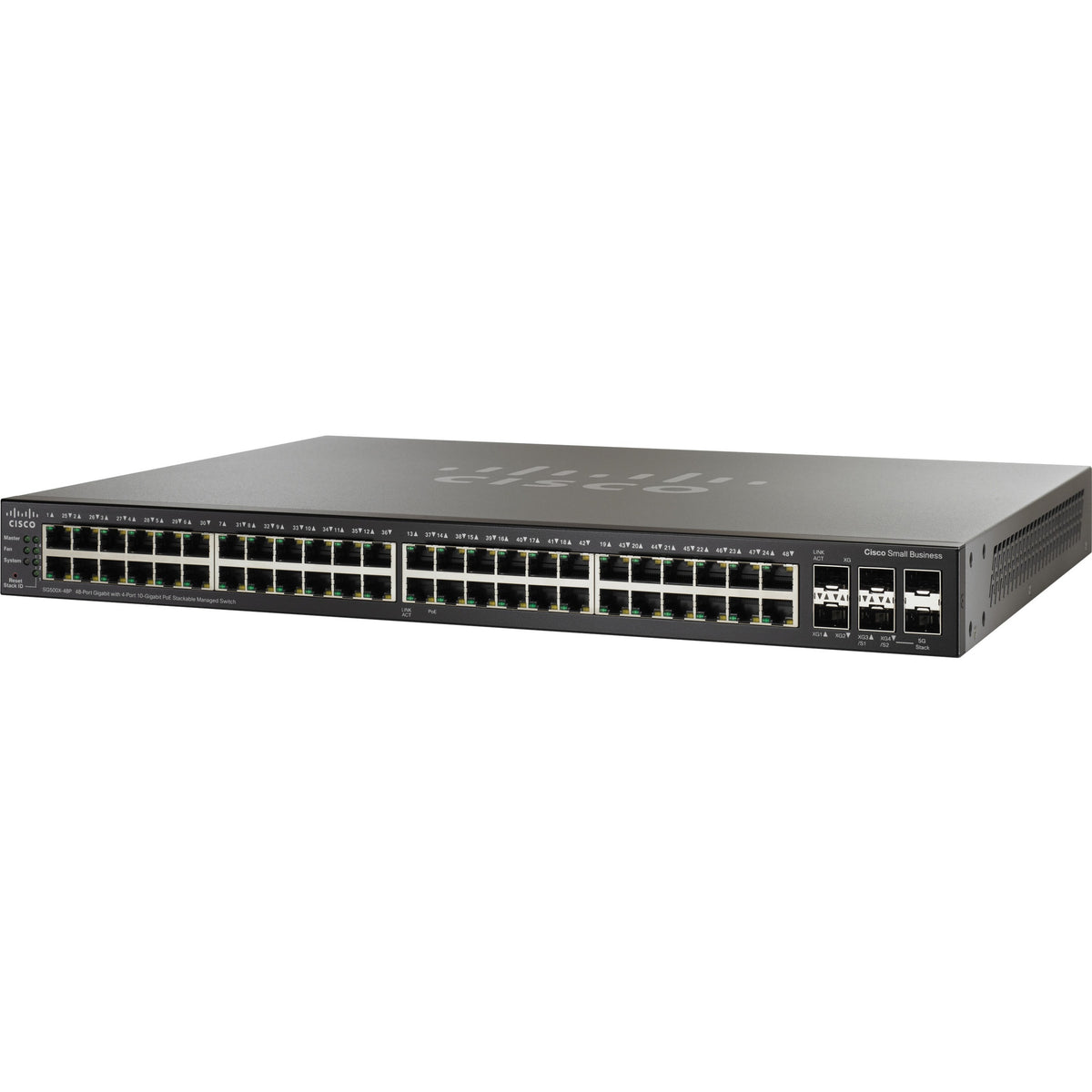 Cisco SG500X-48P Layer 3 Switch - SG500X-48P-K9G5-RF