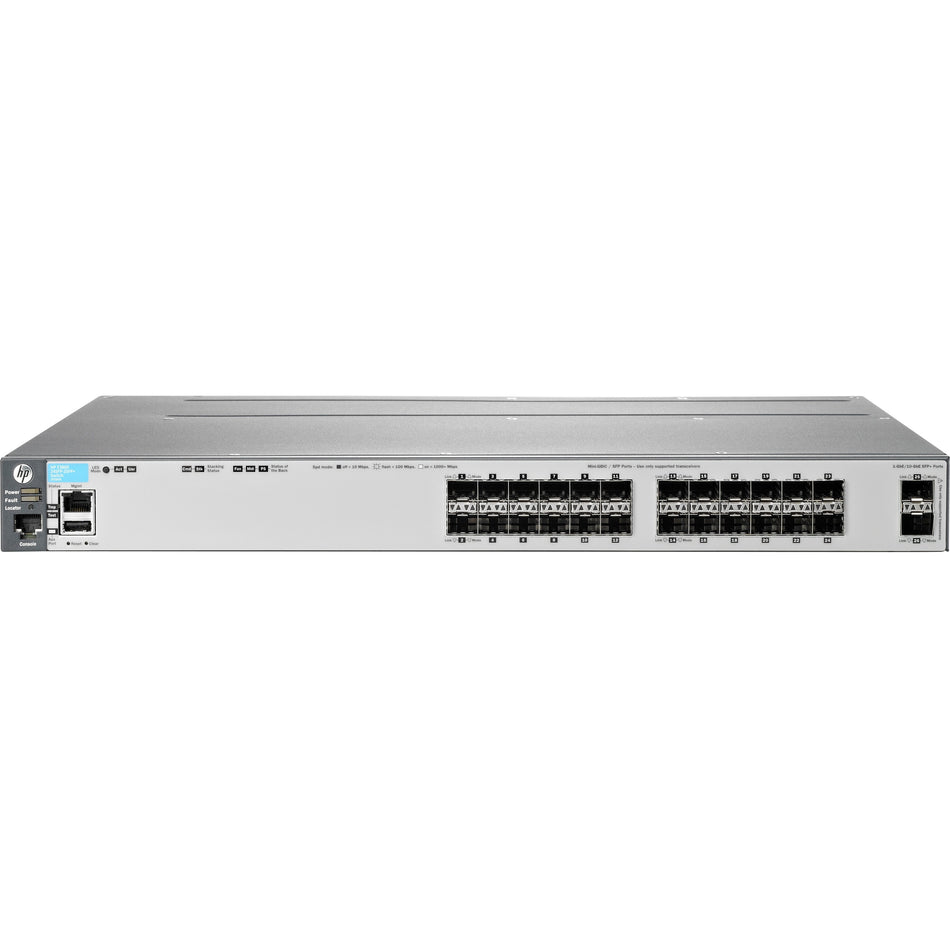 HPE 3800-24SFP-2SFP+ Switch - J9584AR#ABA