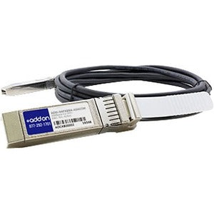 HP J9284B to Brocade (Formerly) 10G-SFPP-TWX-0501 Compatible TAA Compliant 10GBase-CU SFP+ to SFP+ Direct Attach Cable (Active Twinax, 5m) - ADD-SHPSBRA-ADAC5M