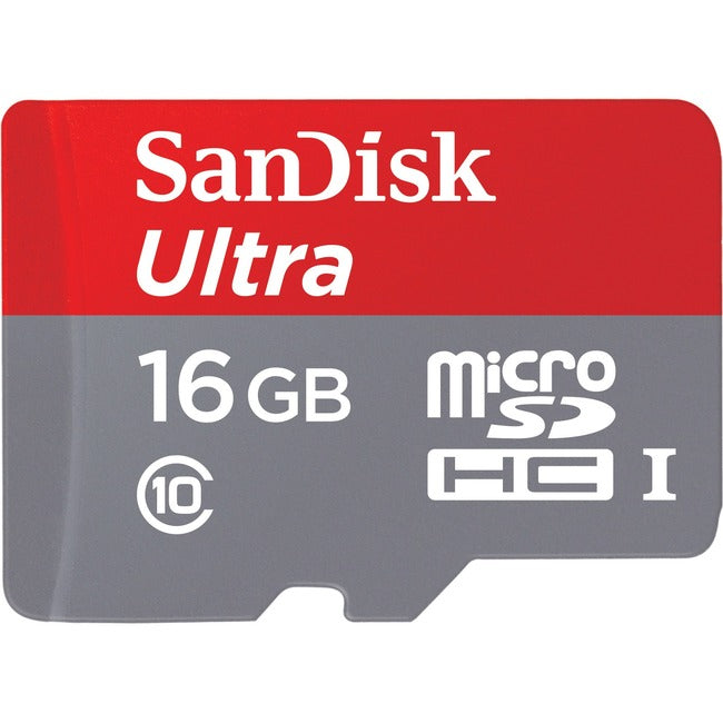 SanDisk Ultra 16 GB Class 10/UHS-I microSDHC - SDSQUNC-016G-AN6IA