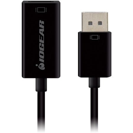 IOGEAR Active DisplayPort to HDMI Adapter with 4K Support - DisplayPort/HDMI for Audio/Video Device, Projector, HDTV, Monitor, Graphics Card, TV - 3.4" - 1 Pack - 1 x DisplayPort Male Digital Audio/Video - 1 x HDMI (Type A) Female Digital Audio/Video - GDPHD4KA