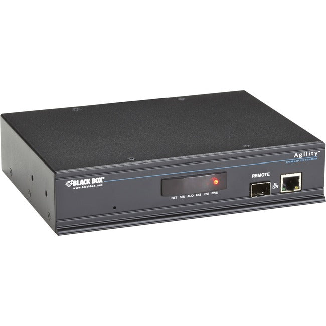 Black Box Agility KVM Over-IP-Matrix Receiver - DVI-D, USB 2.0 - ACR1000A-R-R2