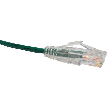 Unirise Clearfit Slim Cat6 Patch Cable, Snagless, Green, 5ft - CS6-05F-GRN